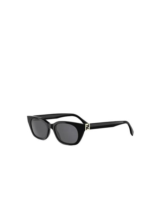 Fendi Black Sunglasses Acetate Eyewear