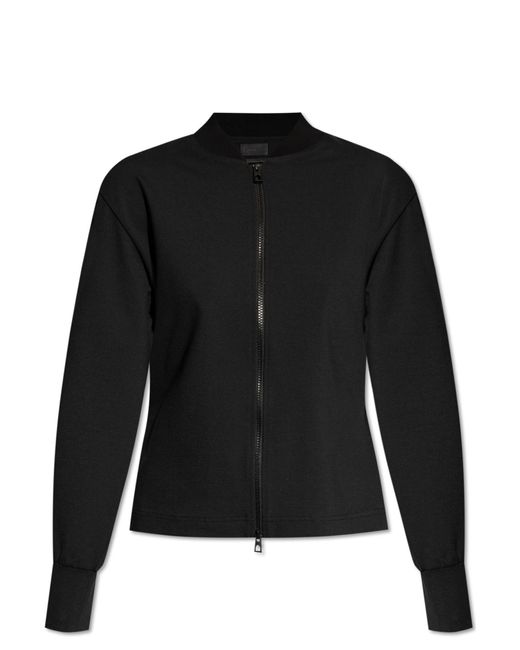 Moncler Black Zip-Up Sweatshirt