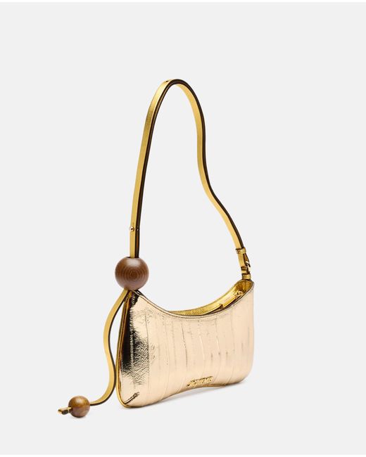 Jacquemus Natural Le Bisou Perle Shoulder Bag