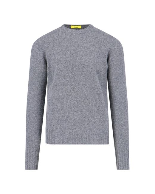 Drumohr Blue Sweaters Lambswool for men