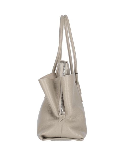 The Attico Natural Medium Handbag La Passeggiata