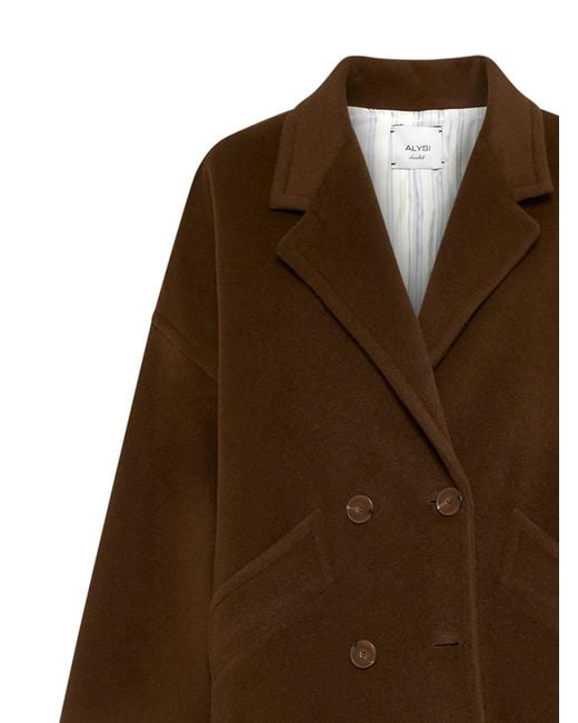 Alysi Brown Coat