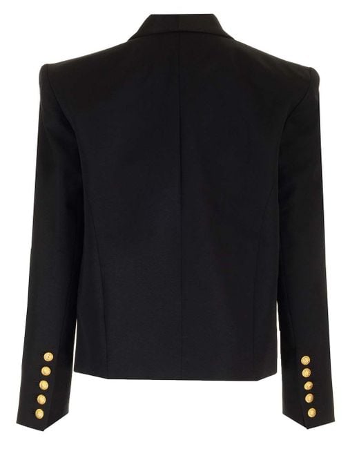 Balmain Black Short Jacket