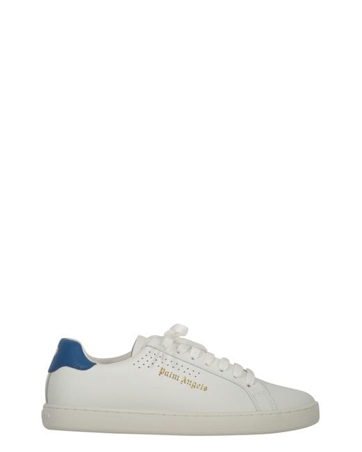 Palm Angels White New Tennis Leather Sneakers for men