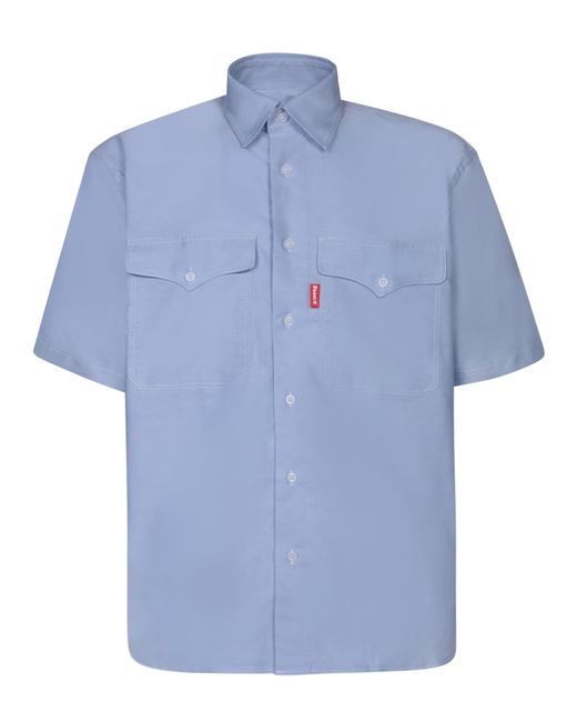 Fuct Blue Workwaer Shirt for men