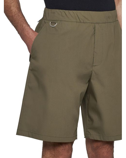 Low Brand Green Shorts for men