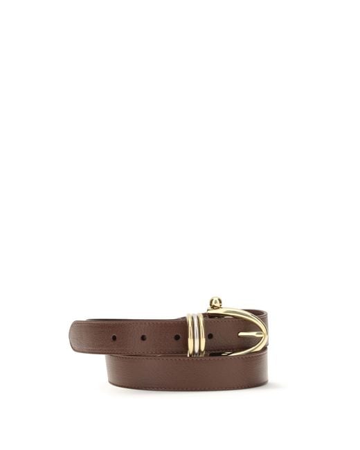 Chloé White Bracelet Belt Calf Leather Bracelets