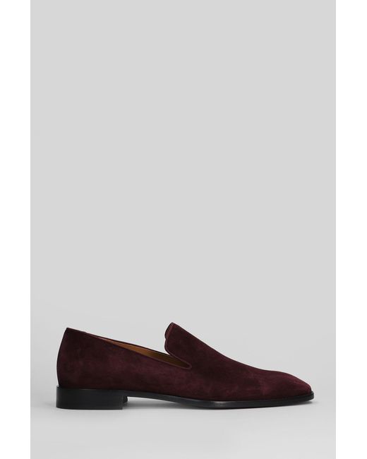 Christian Louboutin Danny Flex Leather Loafers in Brown Size 42 US 9 - $1120 Danny Flex - Loafers - Shiny calf leather - Cuoio - Men  main image 3