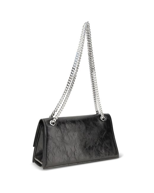 Tory Burch Black Shoulder Bag Kira Suede
