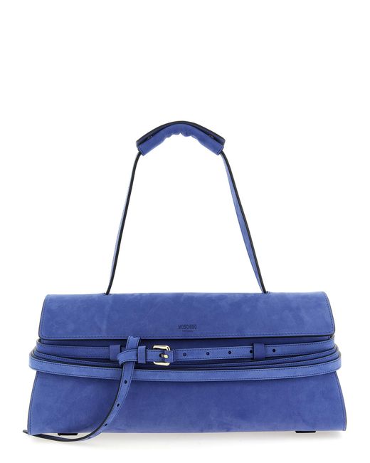 Moschino Blue 'Tie Me' Shoulder Bag