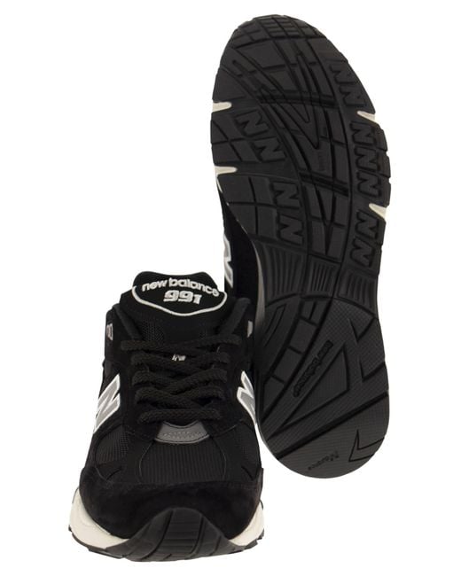 New Balance Black 991 Sneakers for men
