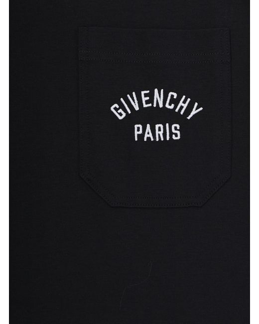 Givenchy Black T-Shirt Kids Cotton T-Shirts for men
