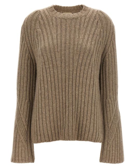 Khaite Brown Calvin' Sweater