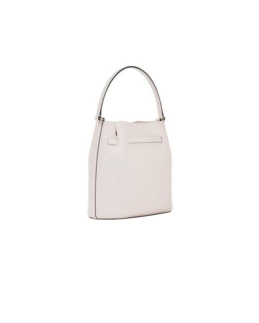 Michael Kors Pink Bucket Bag Leather Bucket-Bags