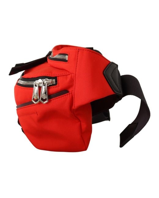 Givenchy Red Elegant Large Bum Belt Bag for men
