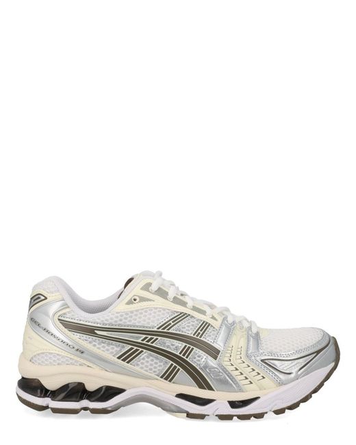 Asics White Sneakers Gel Kayano 14 Textile Trainers