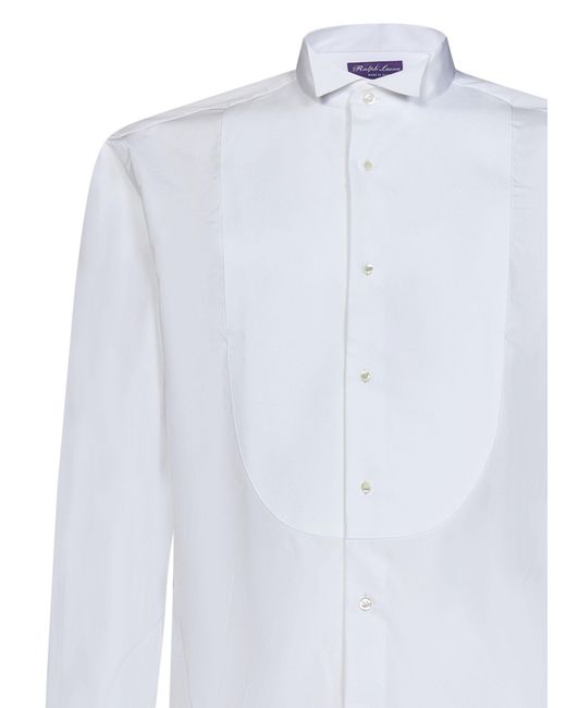 Ralph Lauren Black Shirt Cotton for men