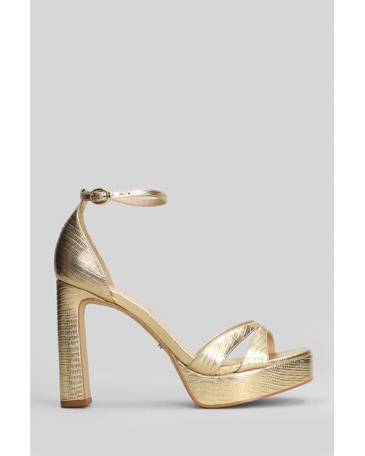 Werner Metallic Sandals
