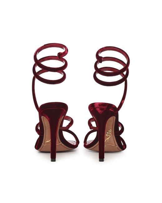 Rene Caovilla Pink Cleo 105 Sandals
