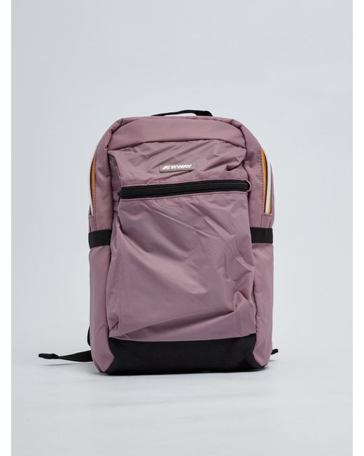 KWay Small Laon Backpack in Pink for Men Lyst
