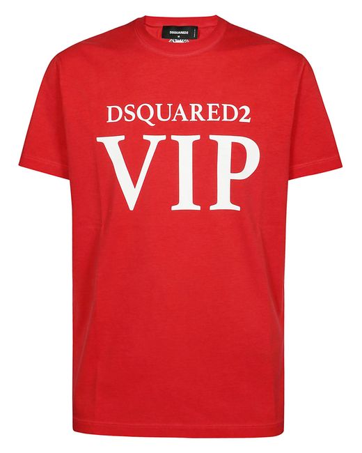DSquared² Red Cool Fit T-Shirt for men