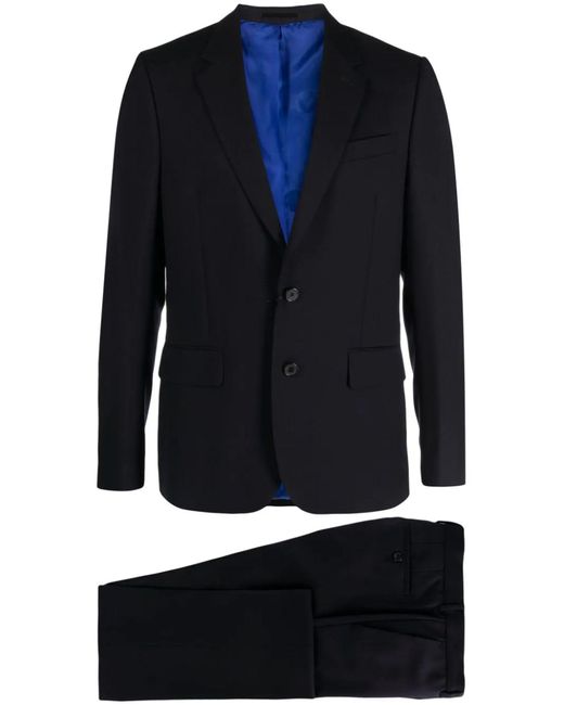 Paul Smith Blue Single-breasted Wool Suit for men