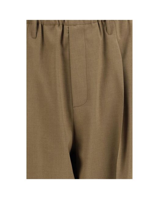 Magliano Green Beige Polyester Casual Pants for men