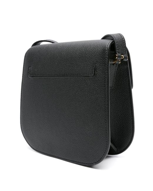Tom Ford Black Hanging-t-hardware Leather Bag