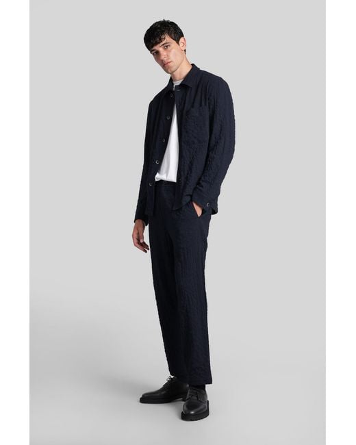 Barena Blue Ameo Pants for men