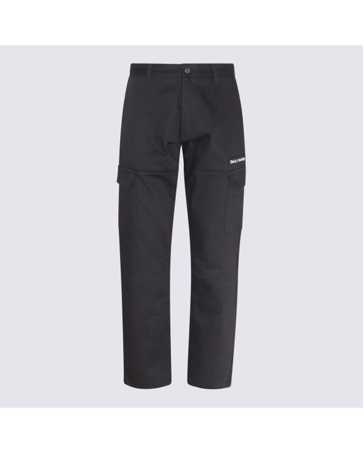 Daily Paper Gray Cotton Pants for men