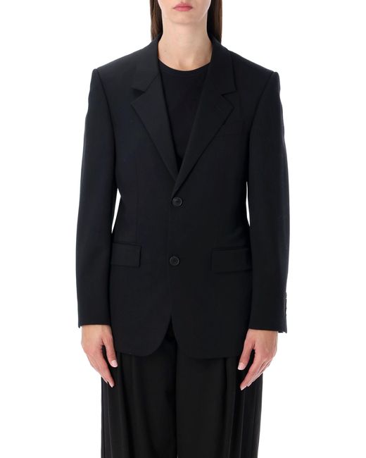 Balenciaga Black Standard Single-Breasted Tailored Blazer