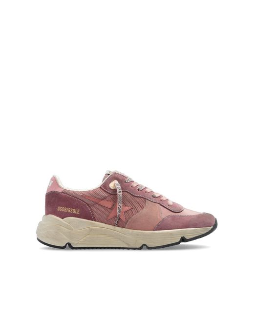 Golden Goose Deluxe Brand Pink Running Sneakers