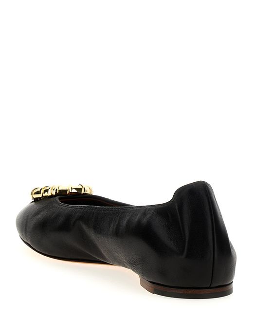 Lanvin Black Melodie Flat Shoes