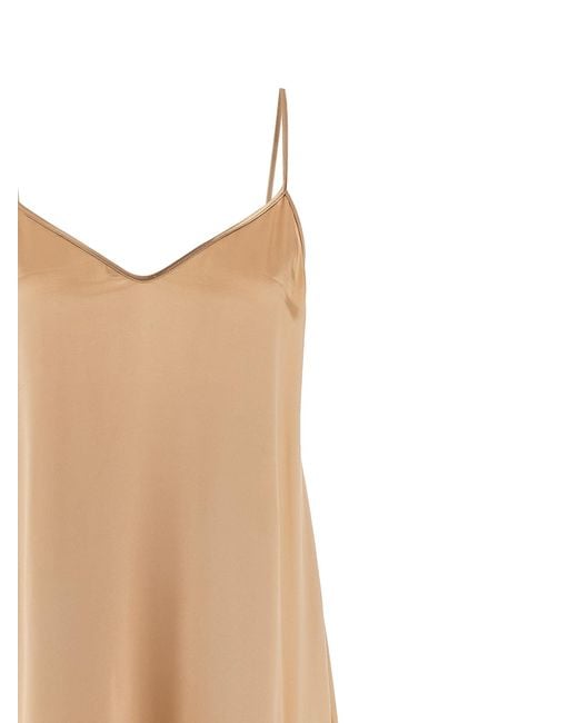 Ferragamo Natural Viscose Dress Dresses