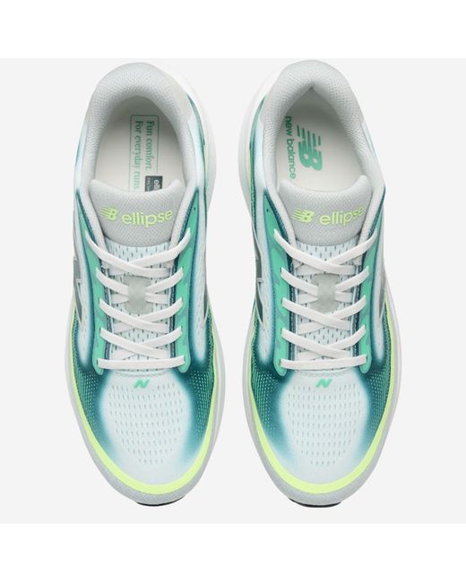 New Balance Green Sneakers Ellipse Synthetic Trainers