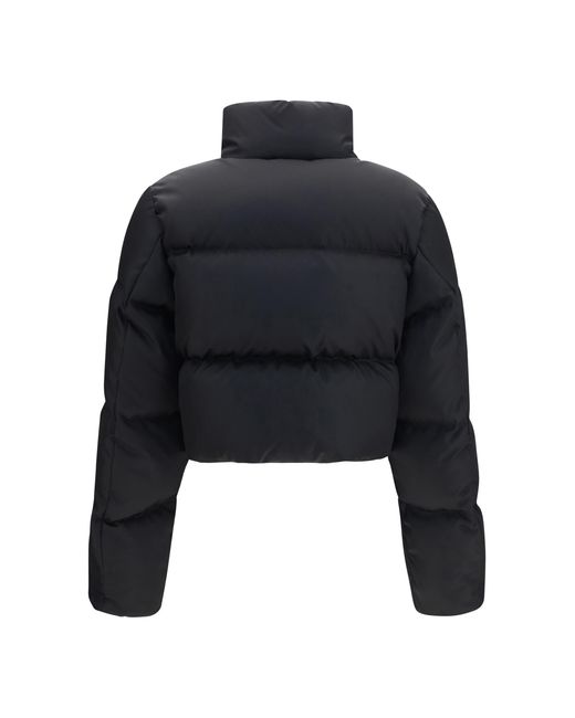 Prada Black Short Re-Nylon Down Jacket