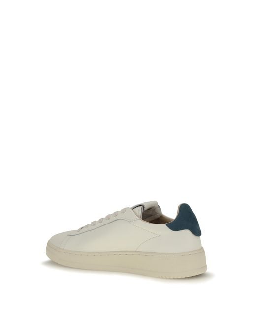 Autry White Dallas Low Sneakers for men