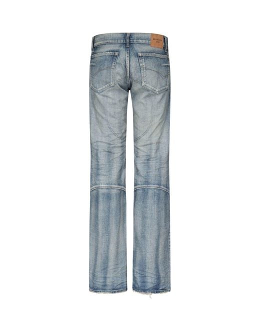 Balenciaga Blue Low-Waisted Denim Jeans for men