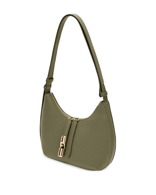 Furla Green Grained Leather Bag