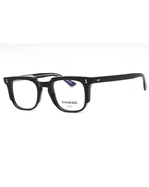 Cutler & Gross Black Cutler And Gross Cgop138249 Eyeglasses