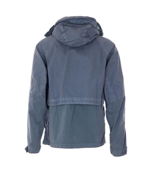 C P Company Blue Jackets Cotton for men