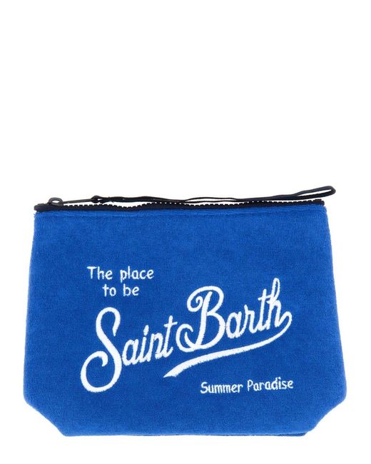 Mc2 Saint Barth Blue Clutch Bag Aline for men