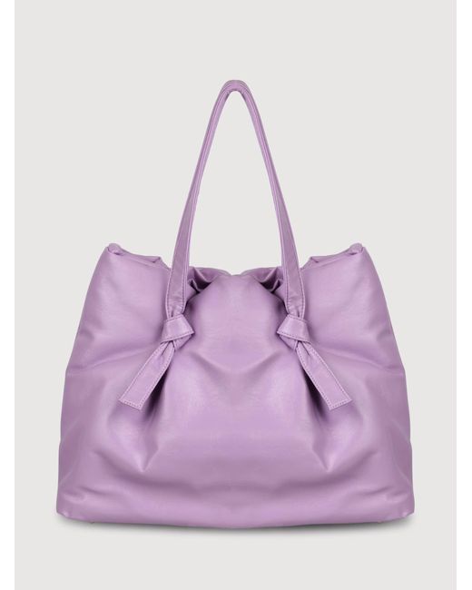 Essentiel Antwerp Purple Shopping Bag