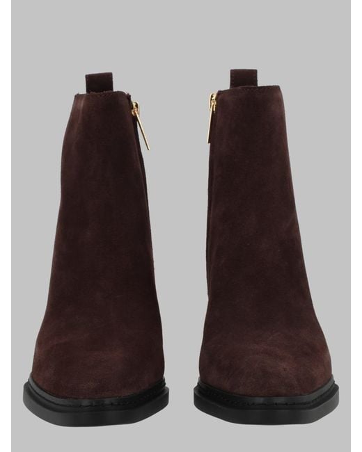 MICHAEL Michael Kors Brown Boots Lex Leather Cow
