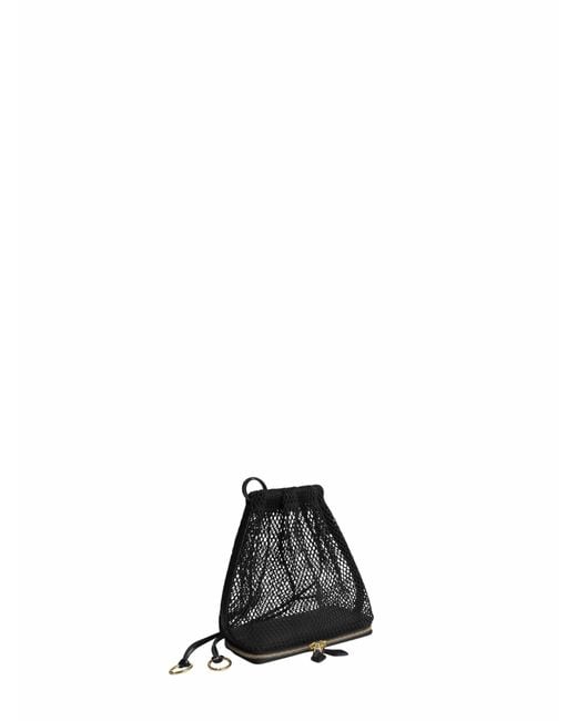 Alaïa White Drawstring Bag Le Pochon Polyamide Shoulder