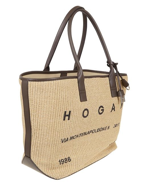 Hogan Natural Chic Mini Shopper Handbag