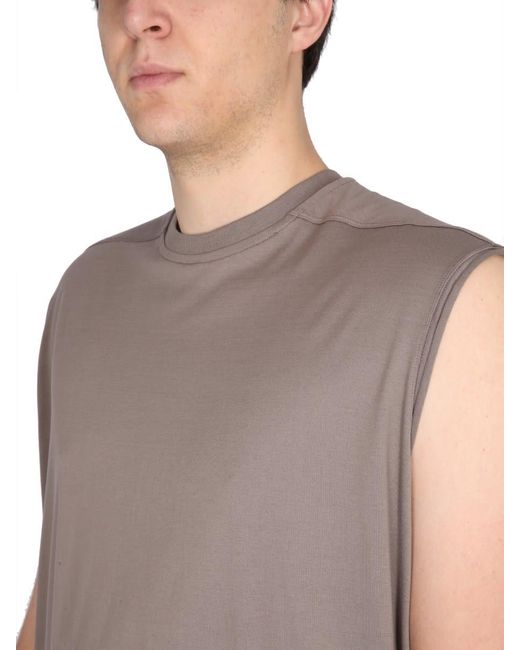 Rick Owens X Champion Gray Basketball Undershirt for men