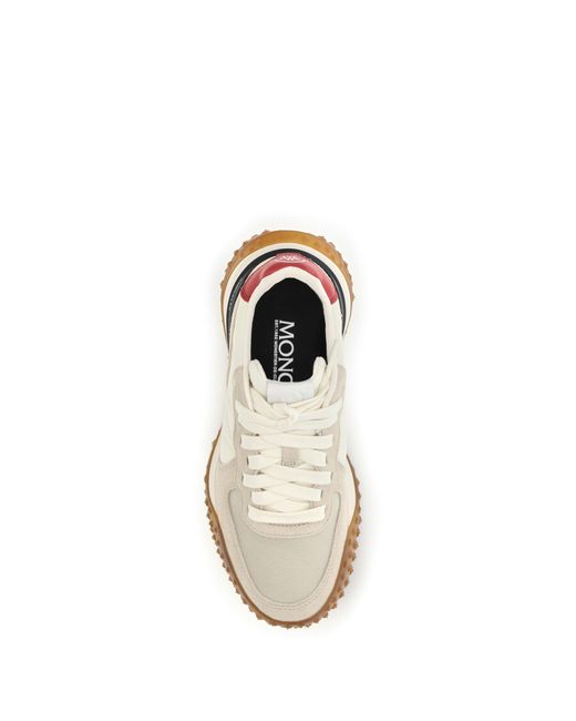 Moncler White City Trek Sneakers