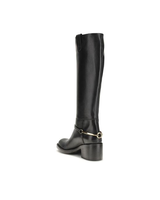 Chloé Black Calf Leather Bos Taurus Lace