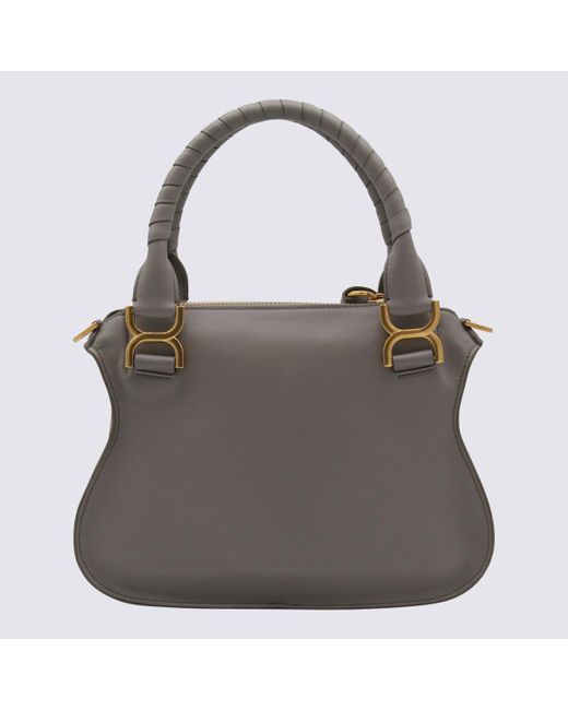 Chloé Gray Marcie Top Handle Bag